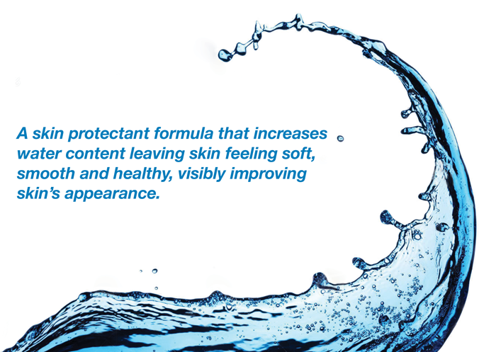 Skin protectant formula water wave